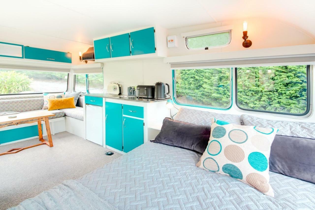 Mountviews Glamping- Retro Caravan Getaway Hotel Lago Lago Taupo Exterior foto