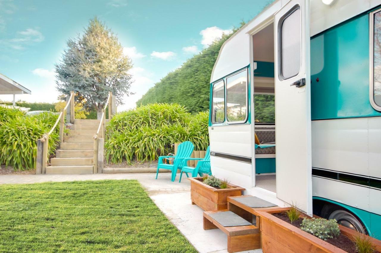 Mountviews Glamping- Retro Caravan Getaway Hotel Lago Lago Taupo Exterior foto